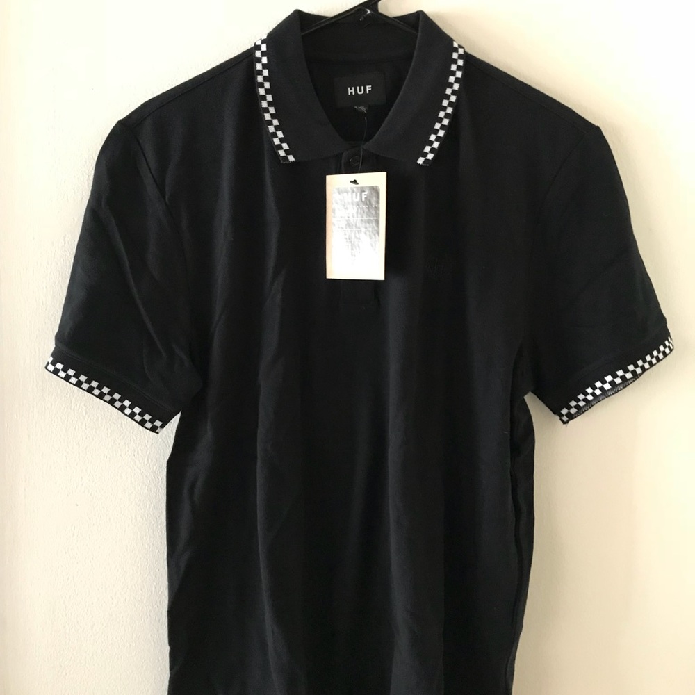 COPY - HUF RUDIE POLO BLACK Men’s Medium